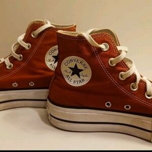 Converse All Star Chuck Taylor Lift Platform High Top/ Color Ritual Red/US7